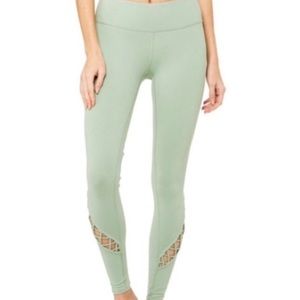 ALO Yoga Light Green Leggings